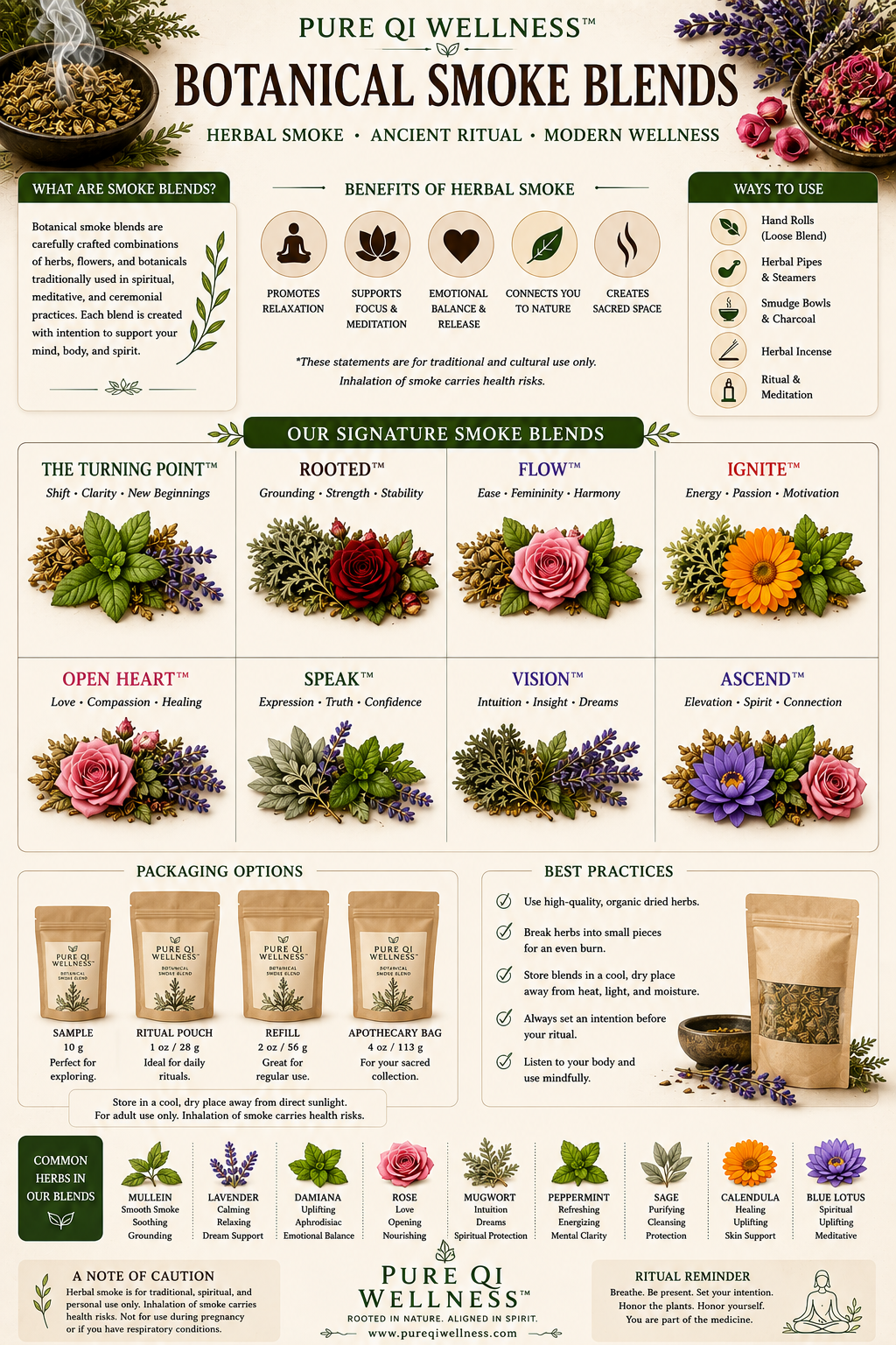 Botanical Smoke blends