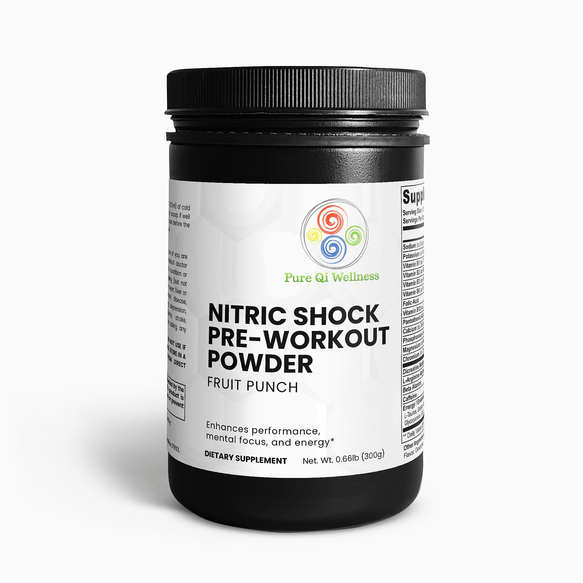 Nitric Shock Pre-Workout Powder (Fruit Punch)