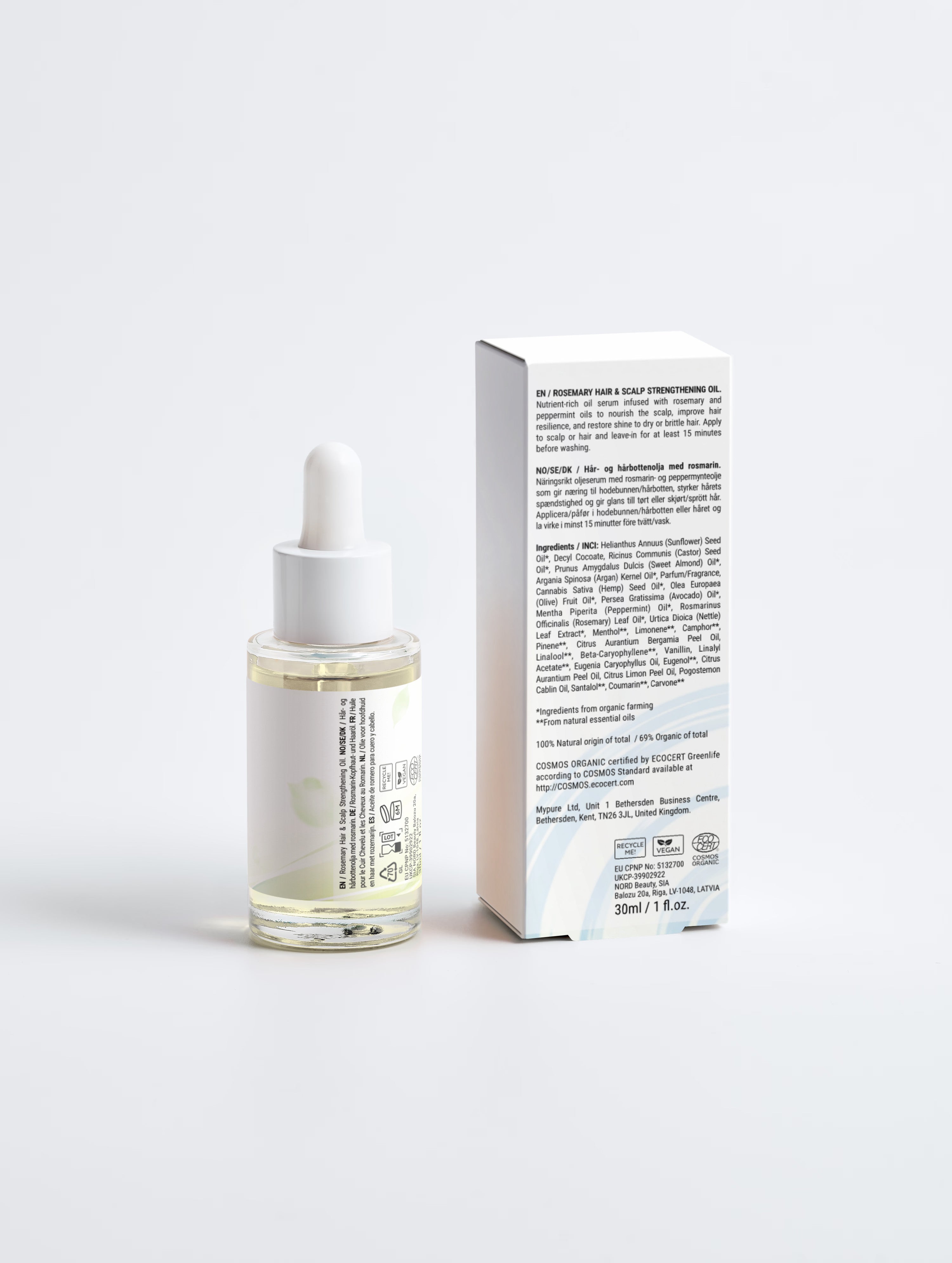 Rosemary Hair & Scalp Strengthening Oil