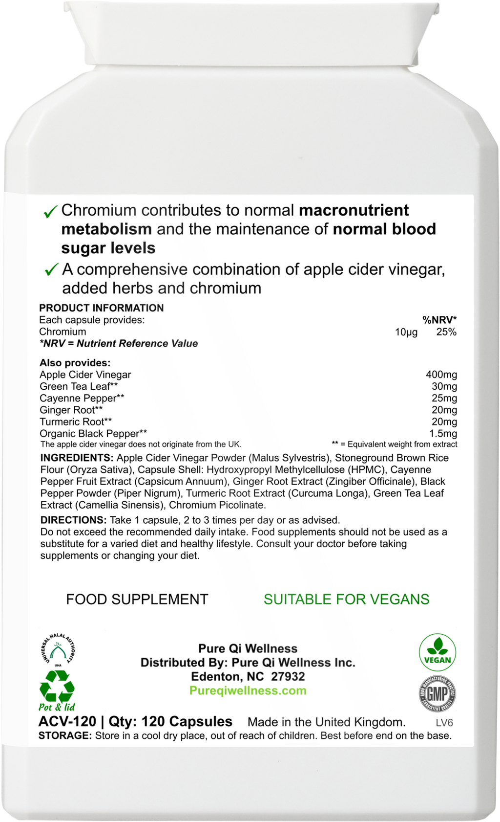 Vinegar & Vitality Complex