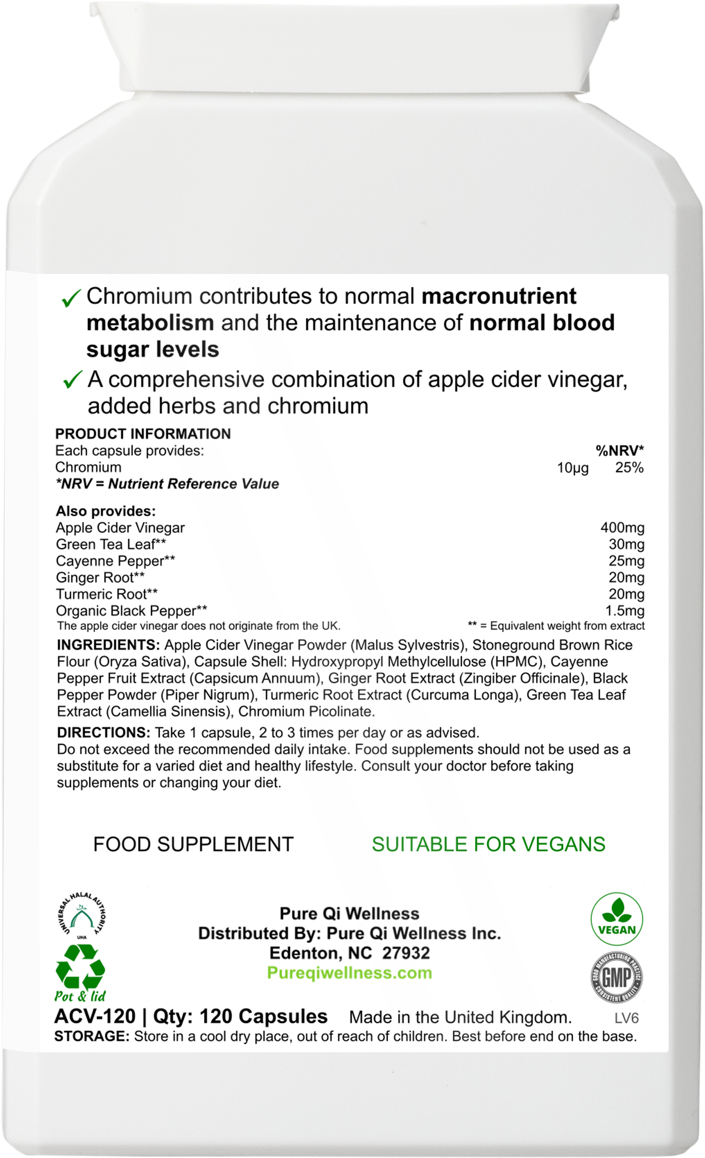 Vinegar & Vitality Complex