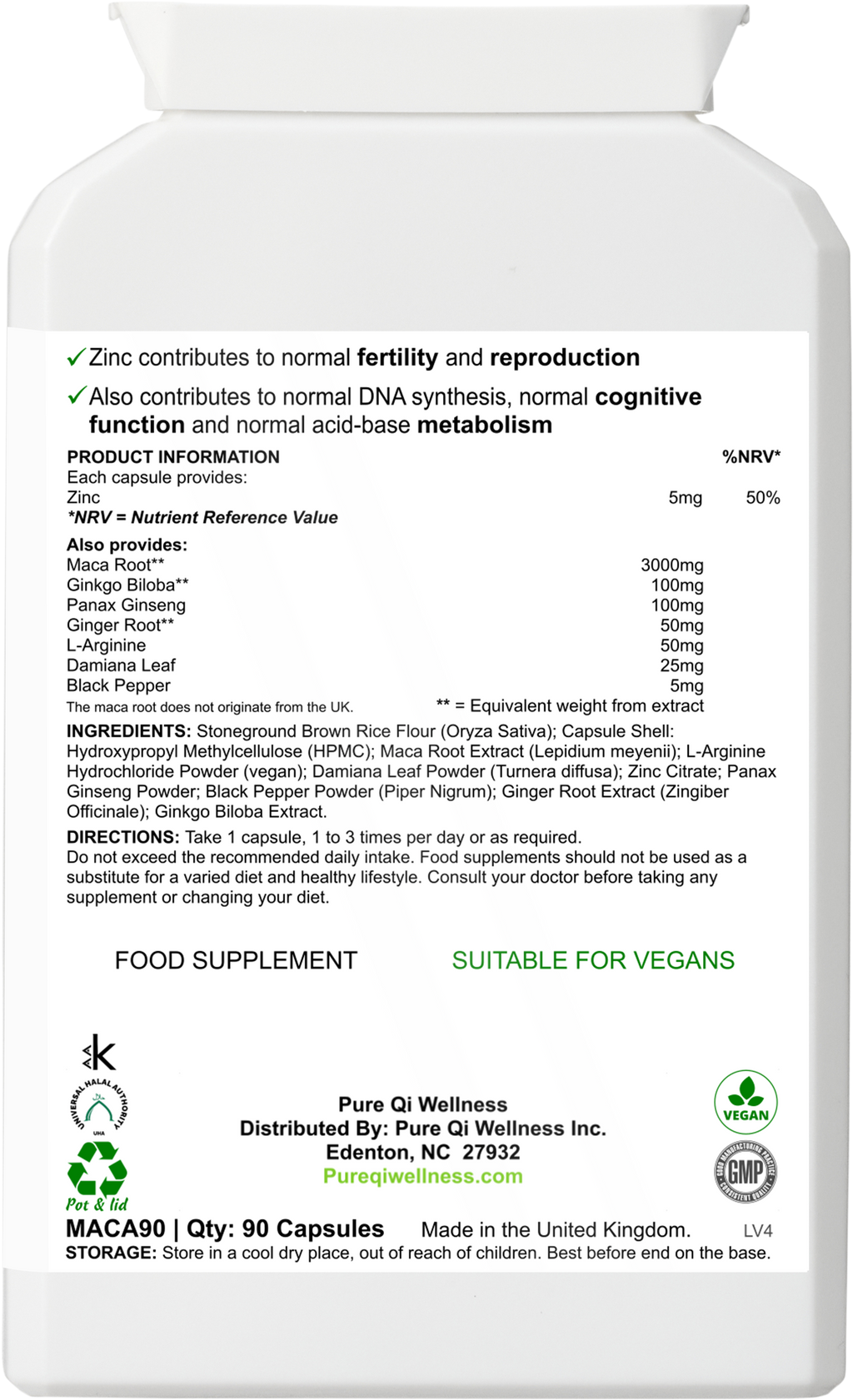 Maca Vitality Blend