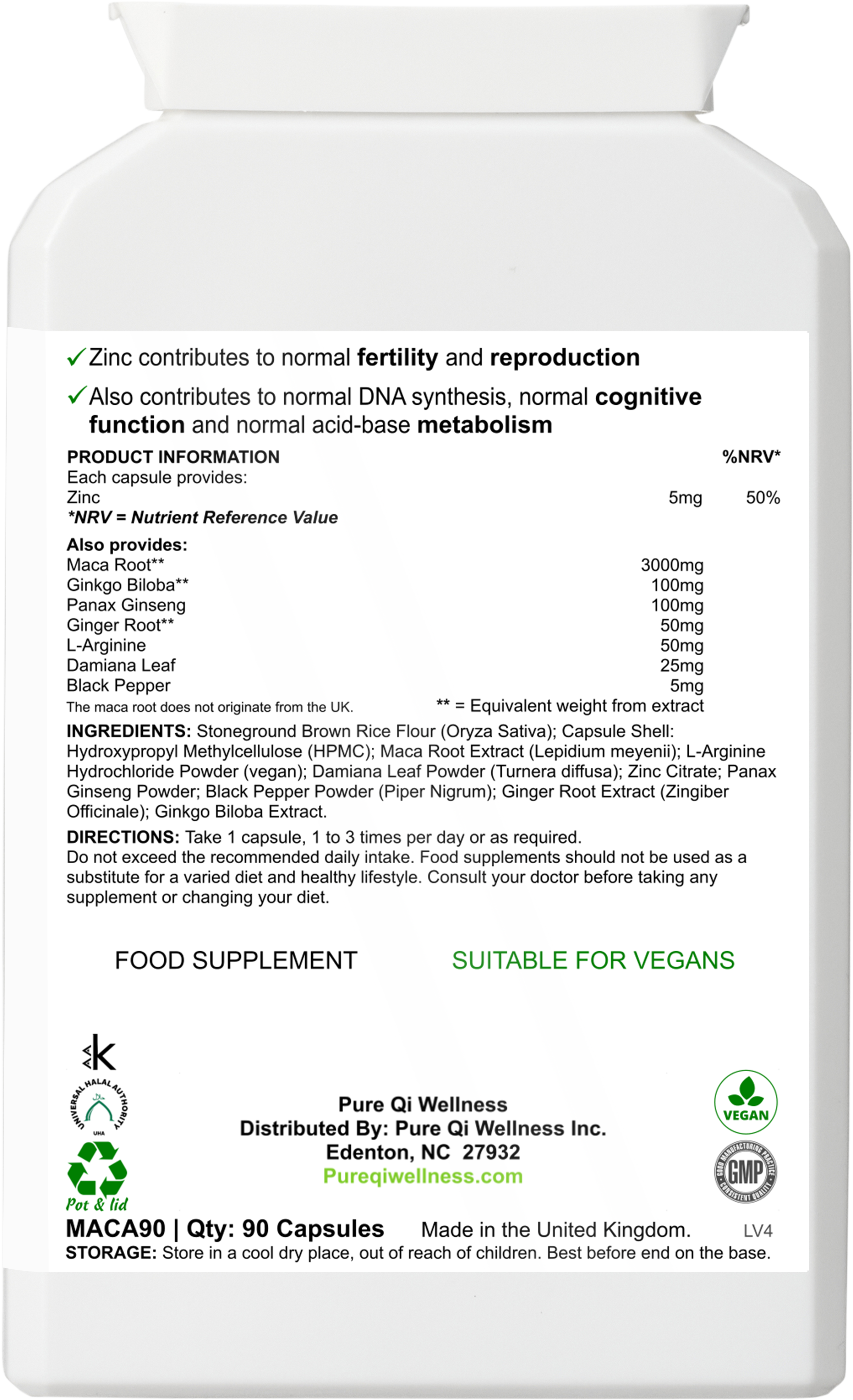 Maca Vitality Blend