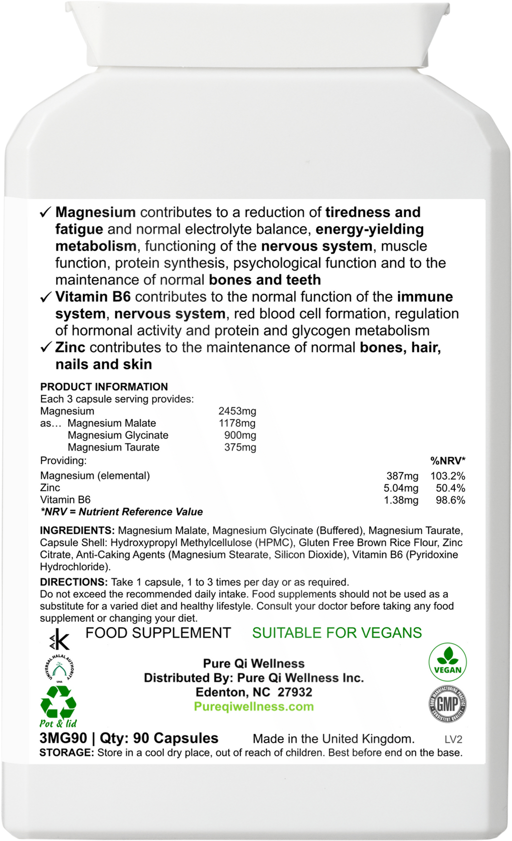 Triple Action Magnesium