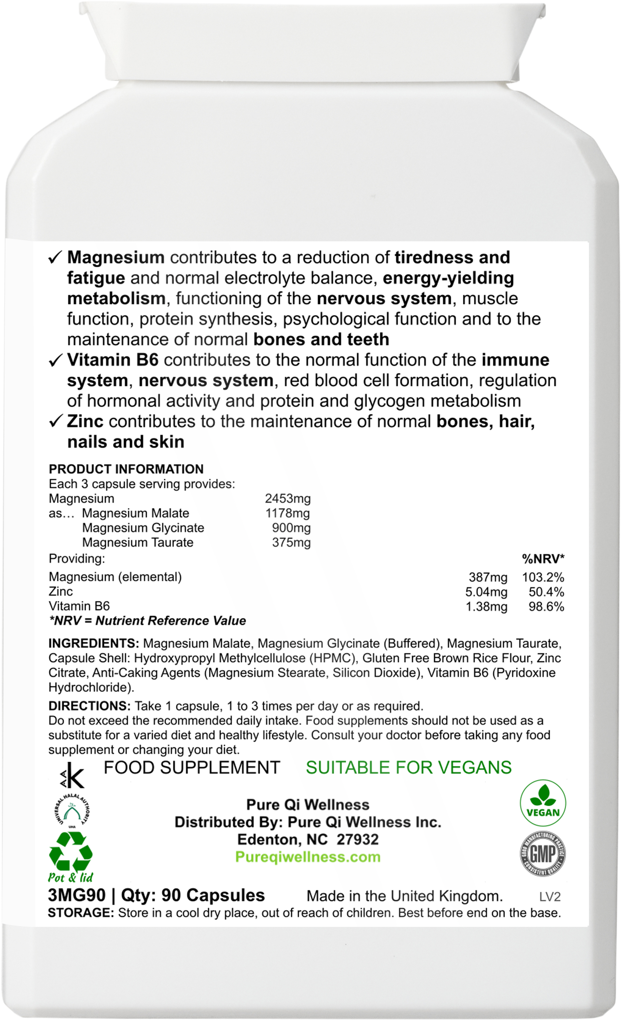 Triple Action Magnesium