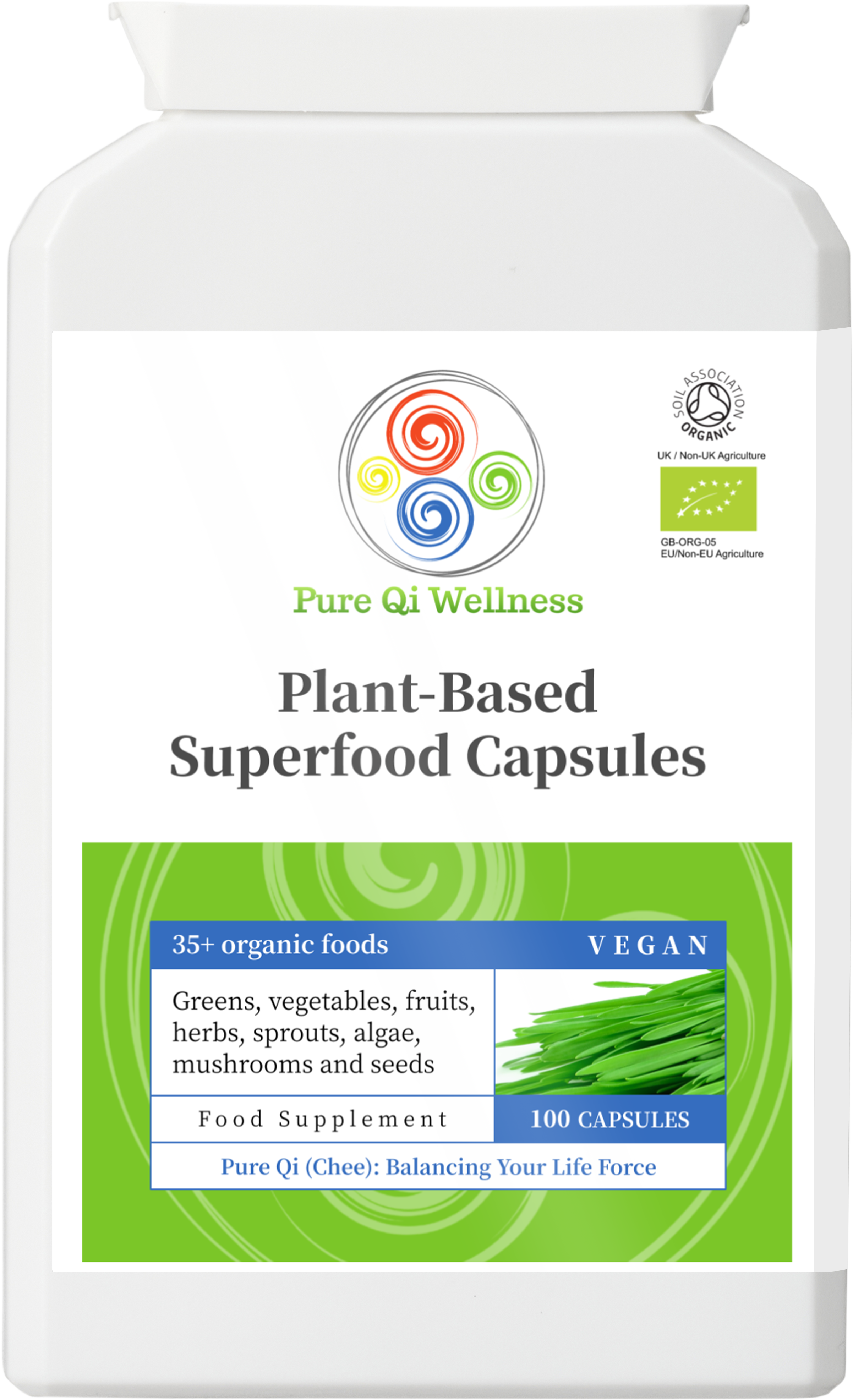 Plant-Based Superfood Capsules