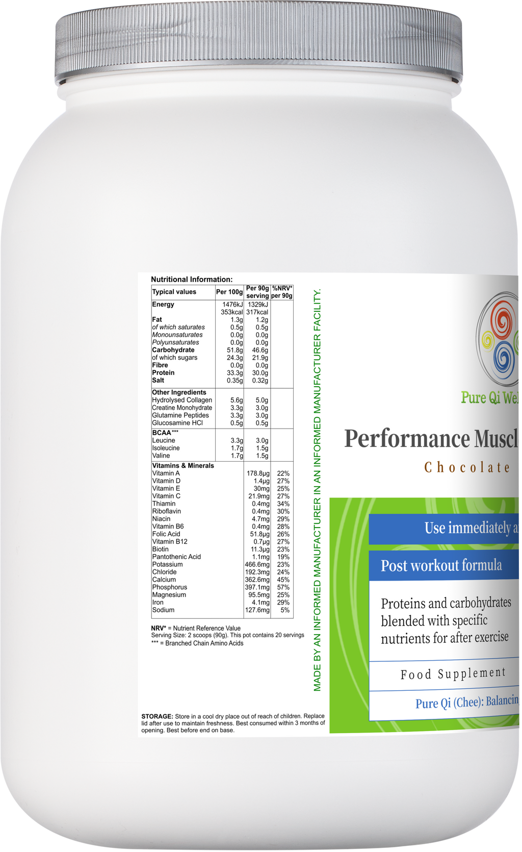 Performance Muscle Recovery Fuel