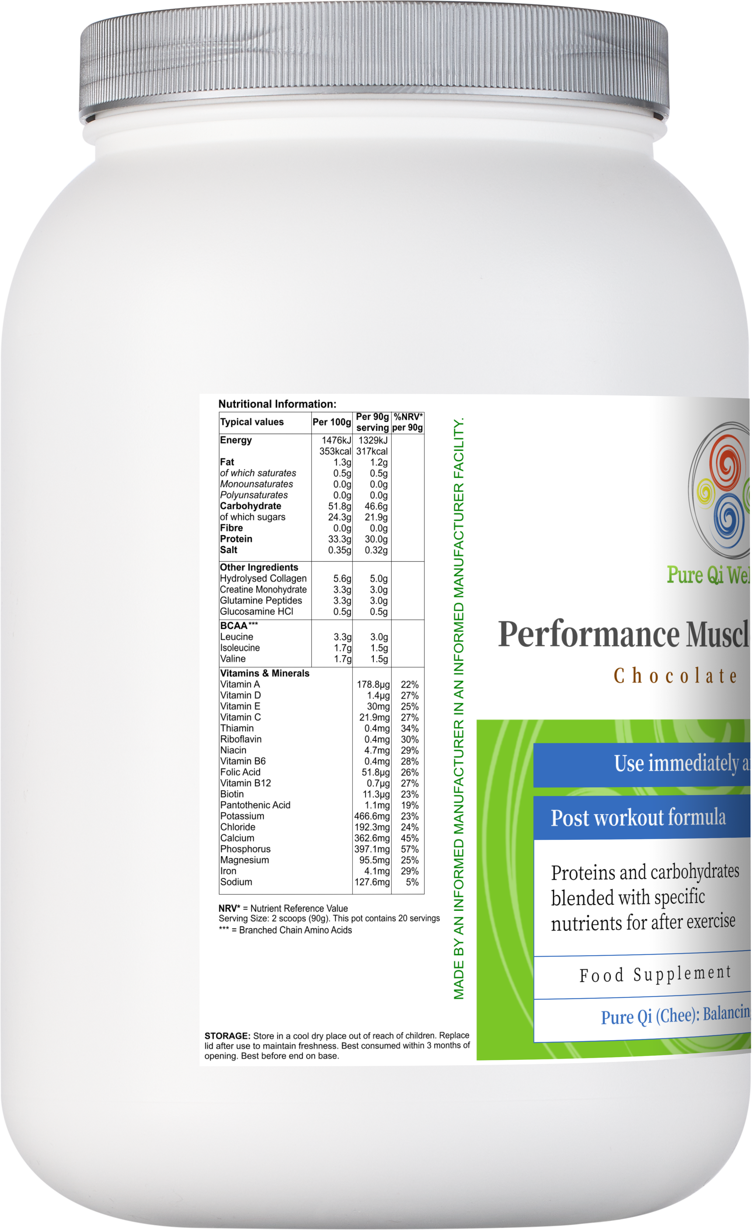 Performance Muscle Recovery Fuel