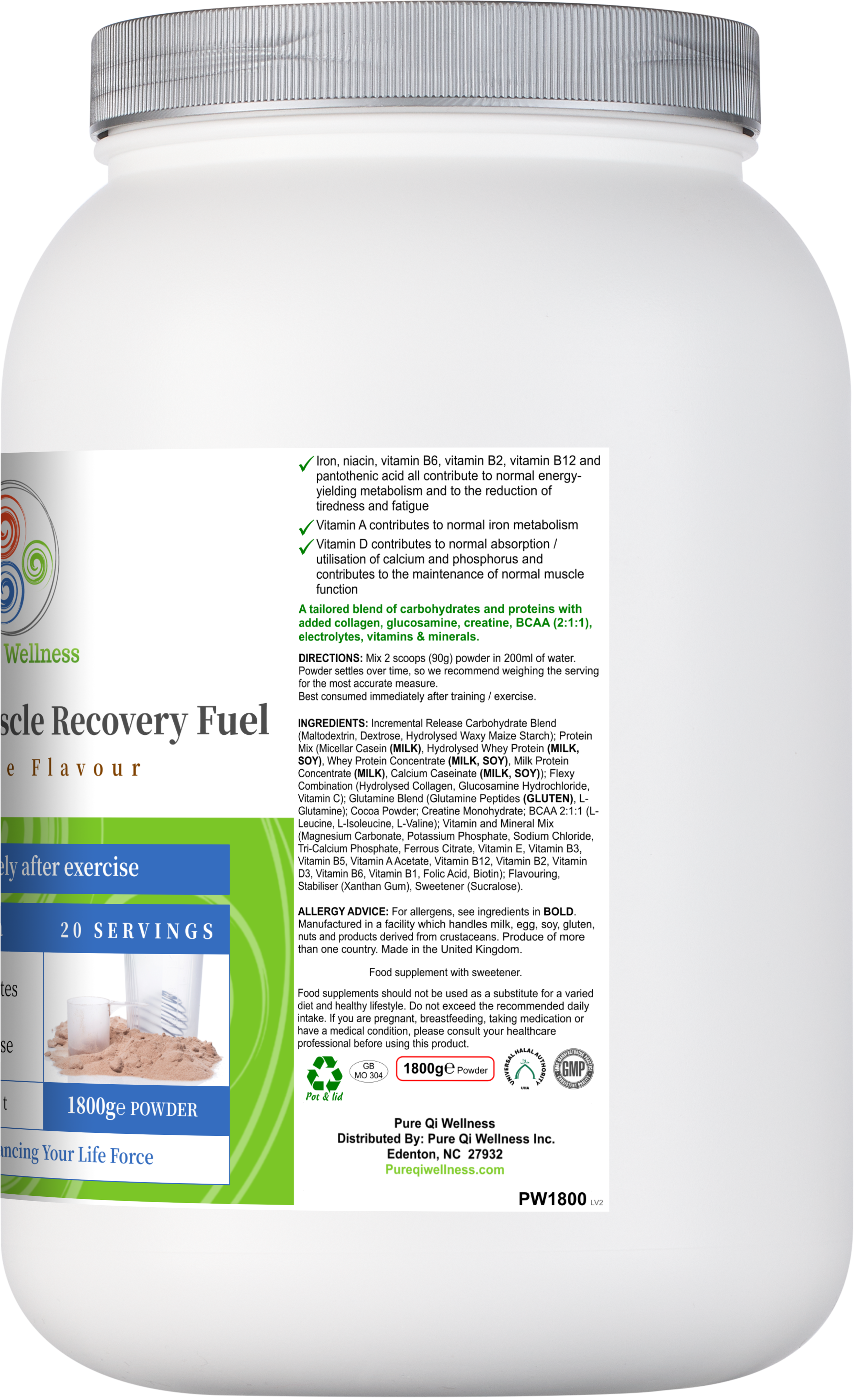 Performance Muscle Recovery Fuel