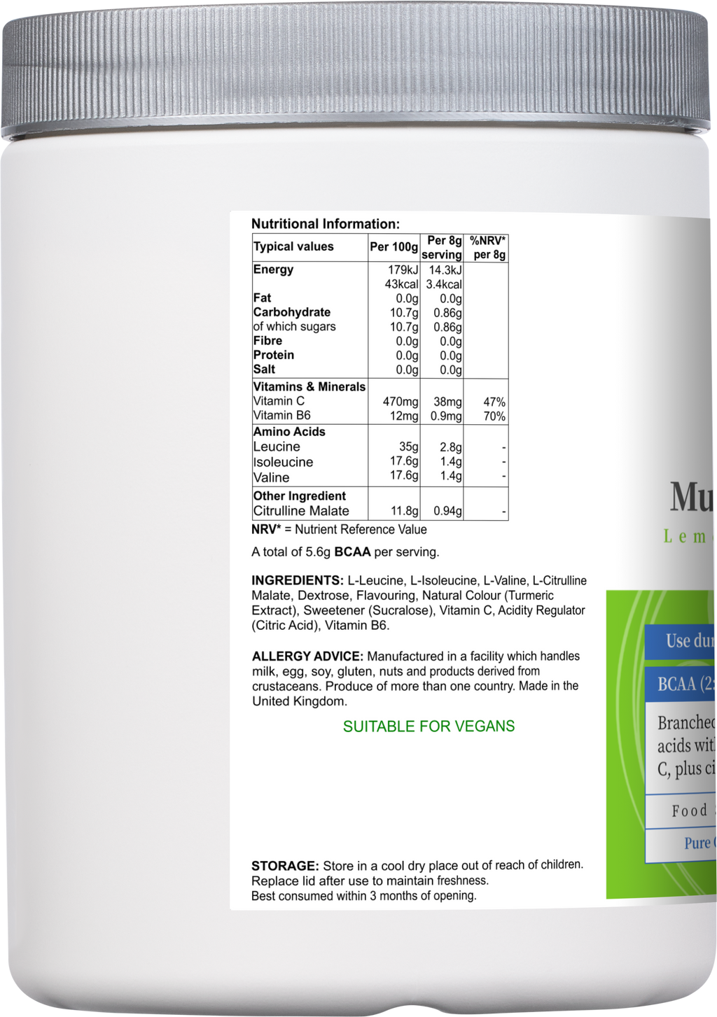 Muscle Fuel BCAA