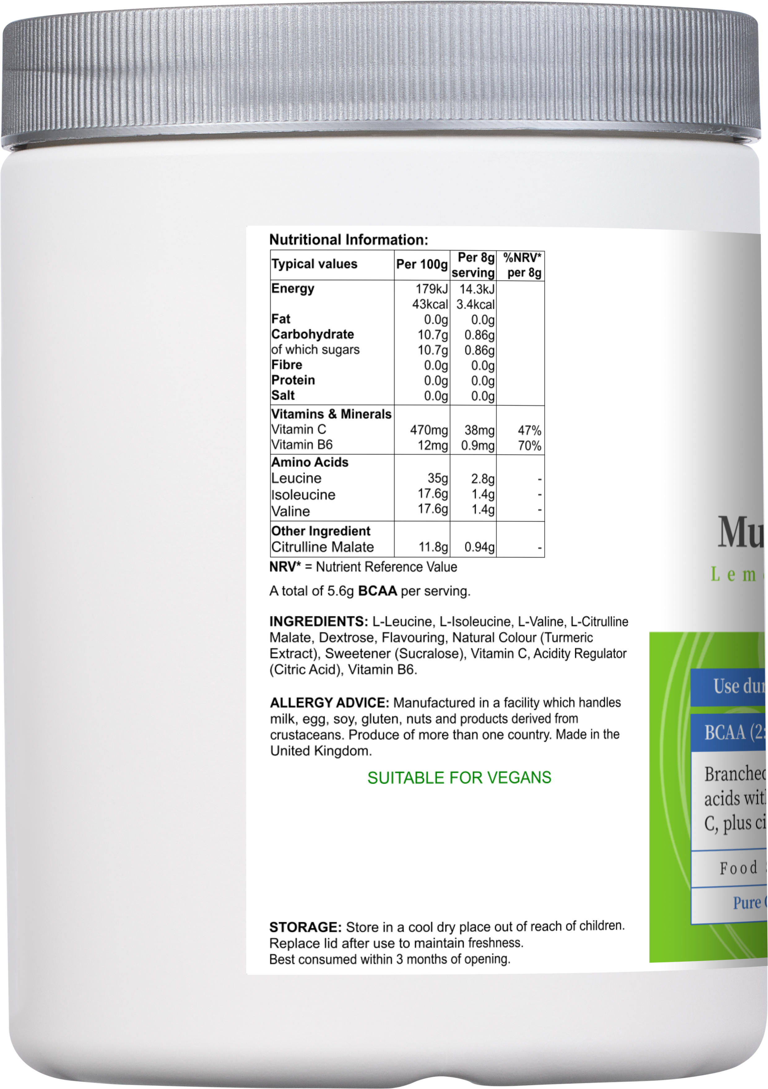 Muscle Fuel BCAA
