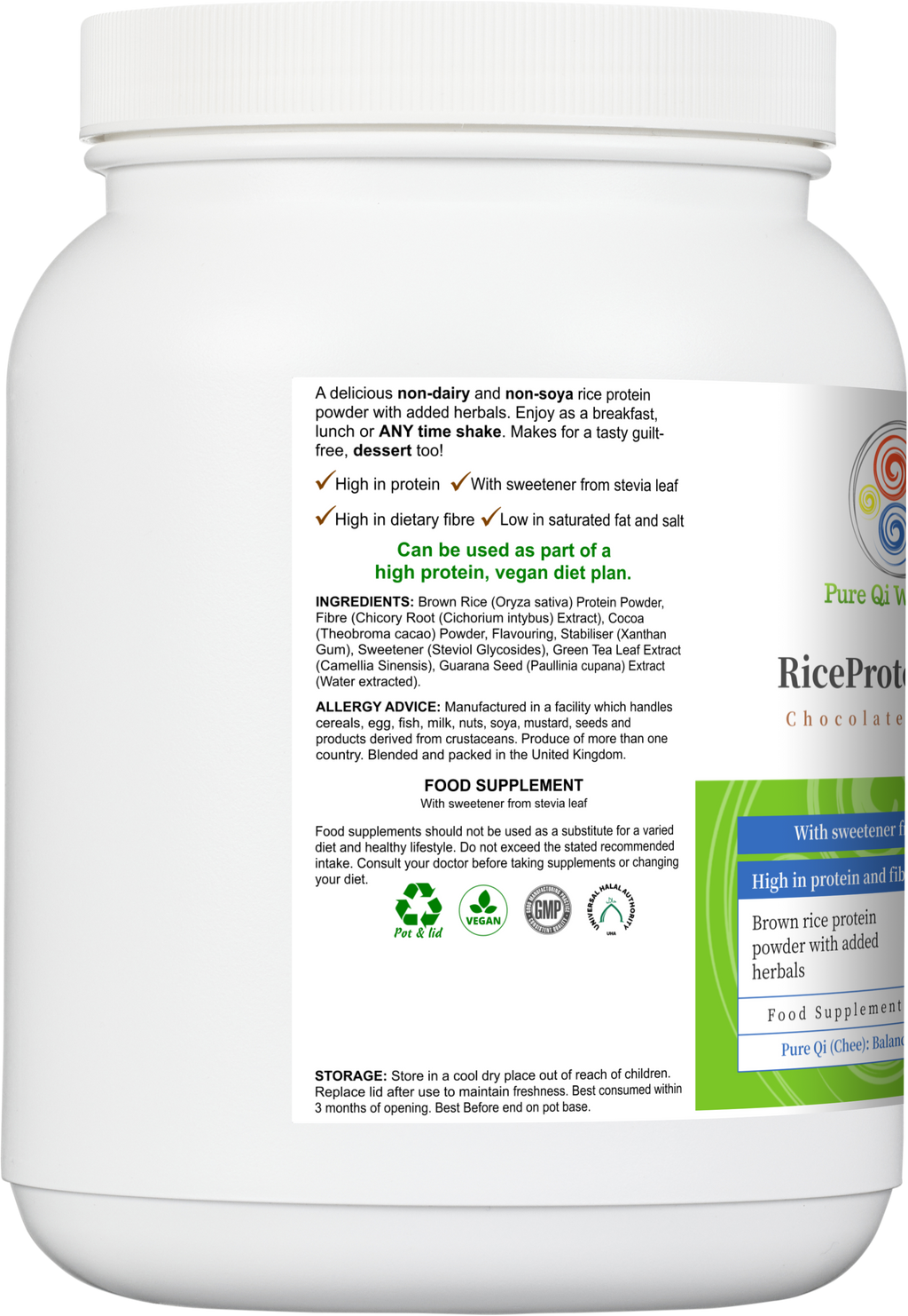 RiceProtein Plus (Chocolate)