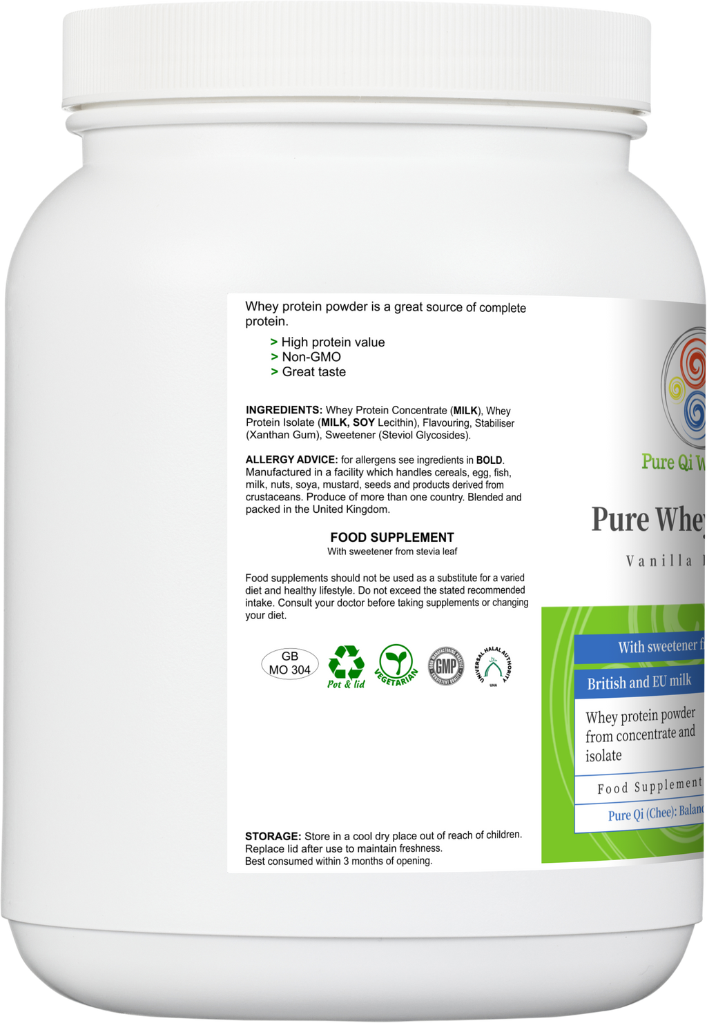 Pure Whey Protein (Vanilla)