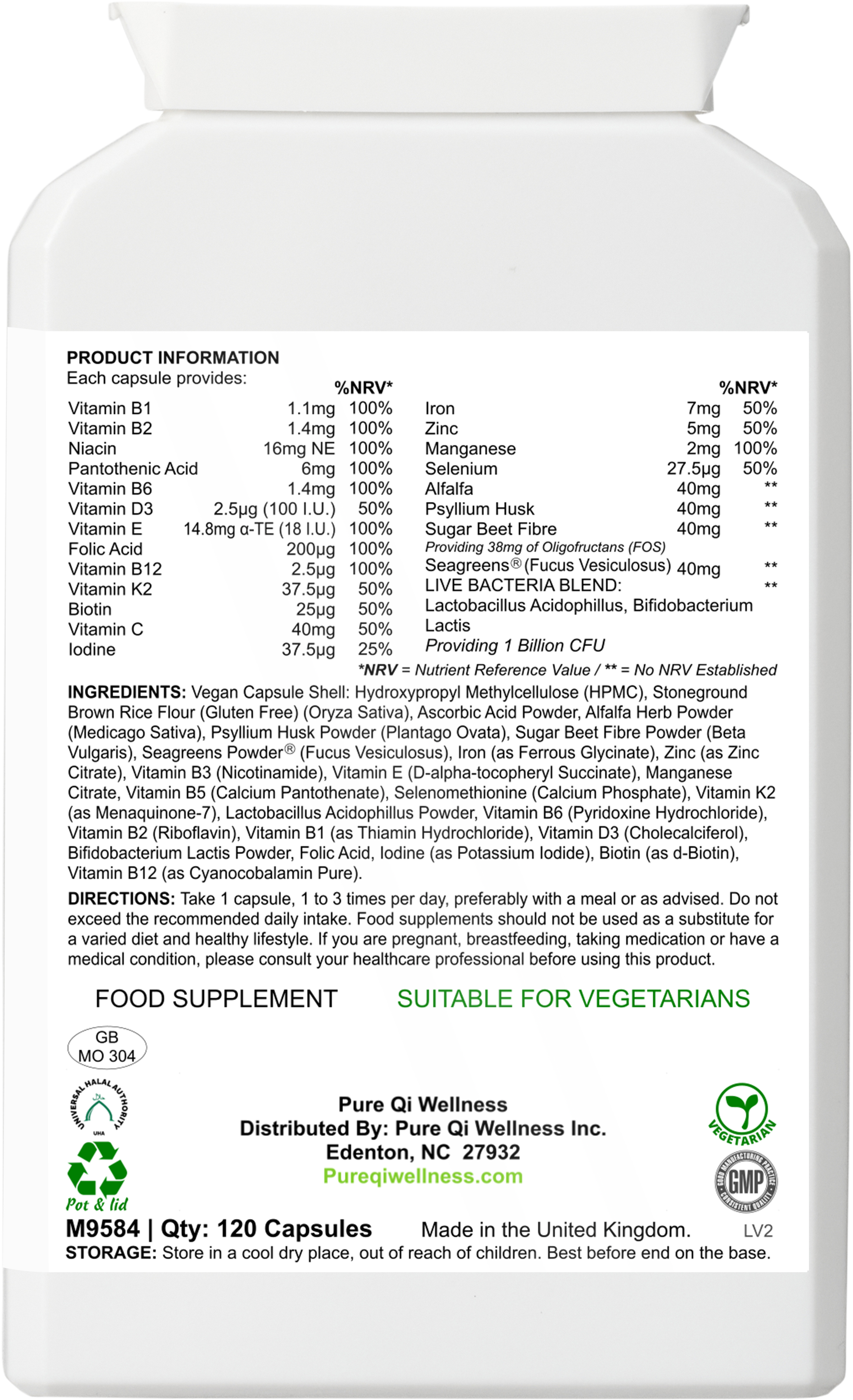 Complete Daily Essential Multivitamin